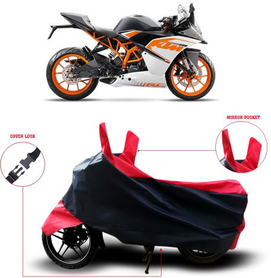 Shelterhub Enterprises Two Wheeler Cover for KTM(Black)