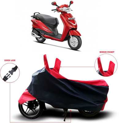 Shelterhub Enterprises Two Wheeler Cover for Hero(Duet, Black)