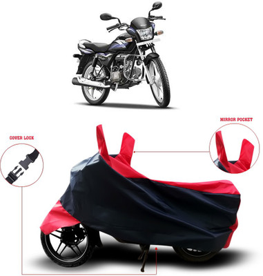 Shelterhub Enterprises Two Wheeler Cover for Hero(Splendor Pro, Black)