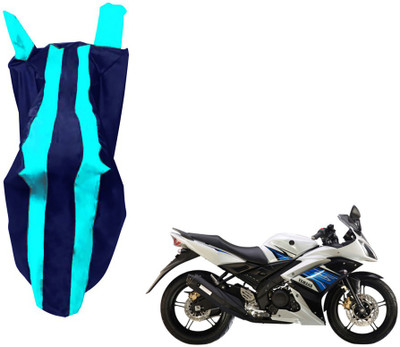 WolkomHome Two Wheeler Cover for Yamaha(R15 s, Blue)
