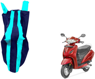 WolkomHome Two Wheeler Cover for Honda(Activa, Blue)