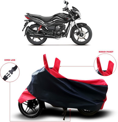 MSR STORE Two Wheeler Cover for Hero(Passion Xpro, Black)