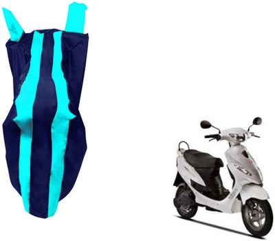 WolkomHome Two Wheeler Cover for Hero(Electric, Blue)