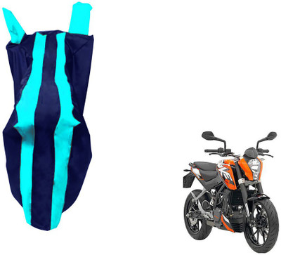 WolkomHome Two Wheeler Cover for KTM(Duke 200, Blue)
