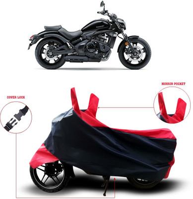 ANTHUB Two Wheeler Cover for Kawasaki(Black)
