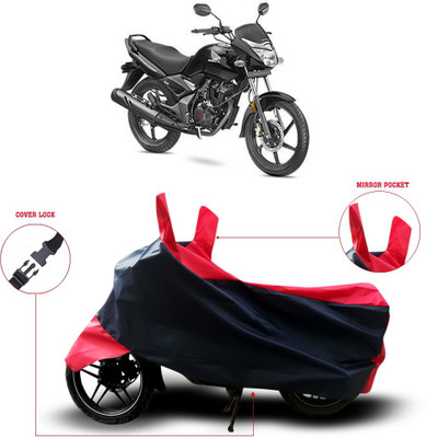 ANTHUB Two Wheeler Cover for Honda(Black)