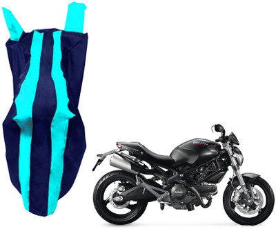 WolkomHome Two Wheeler Cover for Ducati(Monster 796 S2R, Blue)