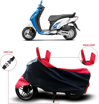 ANTHUB Two Wheeler Cover for Honda(Black)