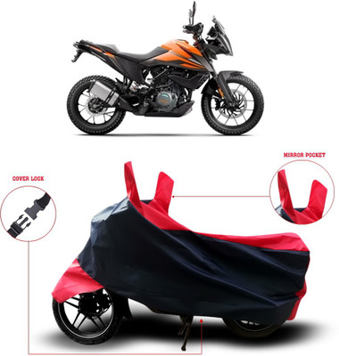 Shelterhub Enterprises Two Wheeler Cover for KTM(Black)