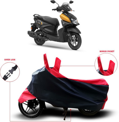 MSR STORE Two Wheeler Cover for Yamaha(Black)