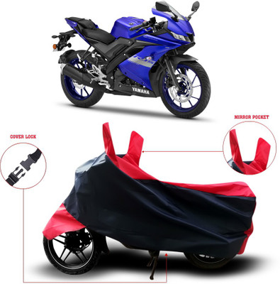 MSR STORE Two Wheeler Cover for Yamaha(YZF R1, Black)