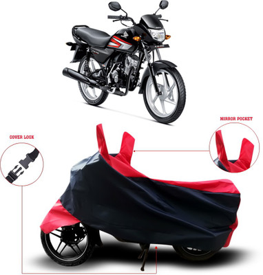 Shelterhub Enterprises Two Wheeler Cover for Honda(CD 110 Dream, Black)