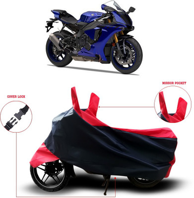 MSR STORE Two Wheeler Cover for Yamaha(YZF R1, Black)