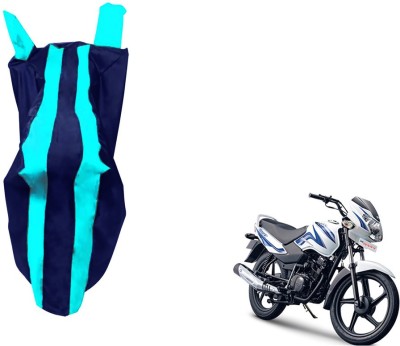 WolkomHome Two Wheeler Cover for TVS(Star Sport, Blue)