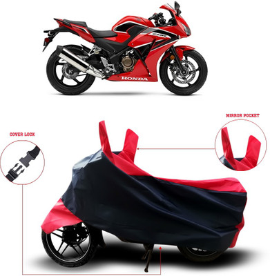 ANTHUB Two Wheeler Cover for Honda(Black)