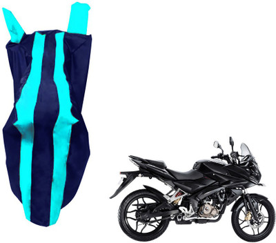 WolkomHome Two Wheeler Cover for Bajaj(Pulsar AS 150, Blue)