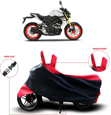 ANTHUB Two Wheeler Cover for Yamaha(Black)