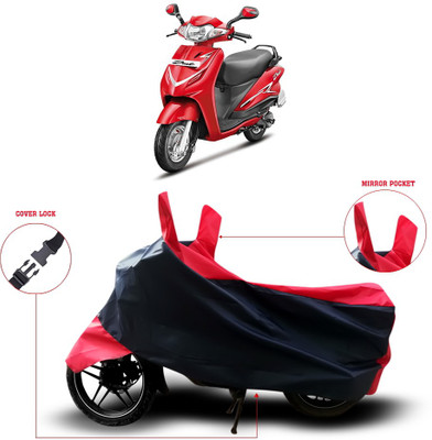 Shelterhub Enterprises Two Wheeler Cover for Hero(Black)