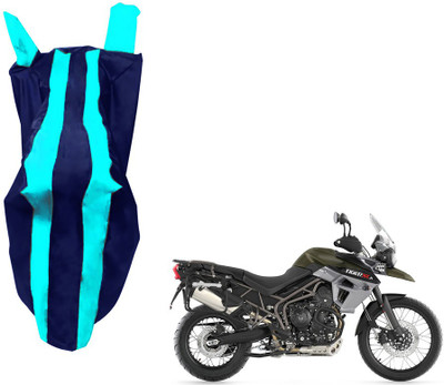 WolkomHome Two Wheeler Cover for Triumph(Tiger 800 XCA, Blue)