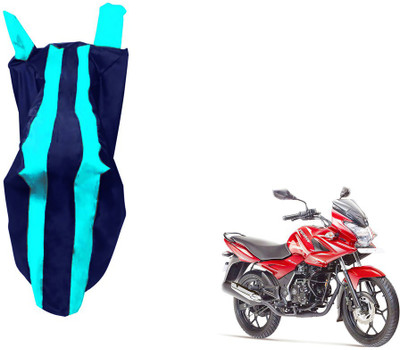 WolkomHome Two Wheeler Cover for Bajaj(Discover 150 f, Blue)