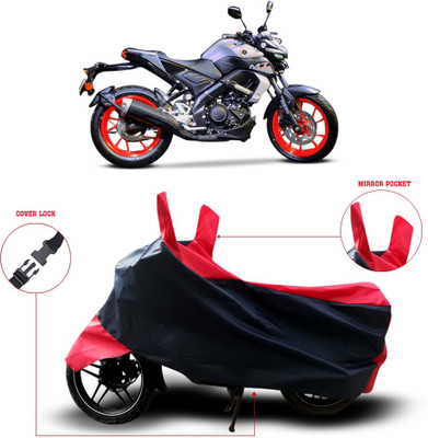 ANTHUB Two Wheeler Cover for Yamaha(Black)