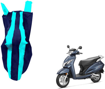 WolkomHome Two Wheeler Cover for Hero(Activa 125, Blue)