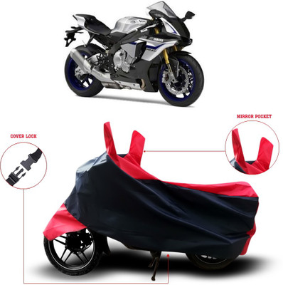 MSR STORE Two Wheeler Cover for Yamaha(YZF, Black)