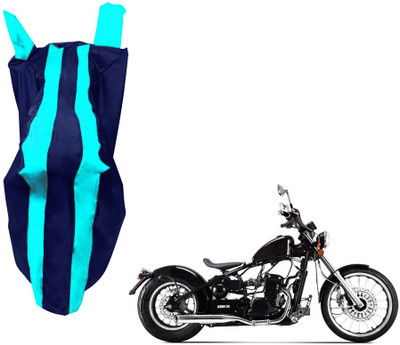 WolkomHome Two Wheeler Cover for FAB Regal Raptor(Bobber 350, Blue)