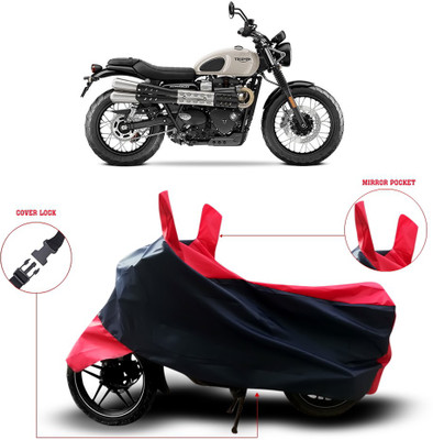ANTHUB Two Wheeler Cover for Triumph(Black)