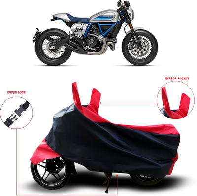 Shelterhub Enterprises Two Wheeler Cover for Ducati(Blue)