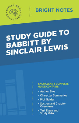 Study Guide to Babbitt by Sinclair Lewis(English, Paperback, unknown)