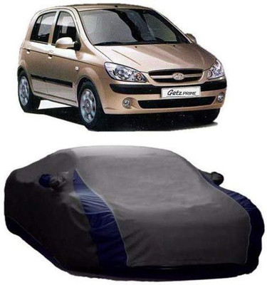 AASTER Car Cover For Hyundai Getz (With Mirror Pockets)(Grey)