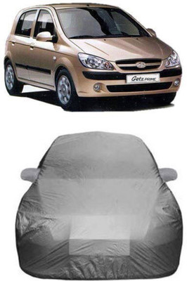 AASTER Car Cover For Hyundai Getz (With Mirror Pockets)(Grey)