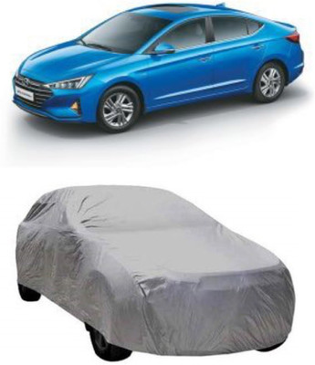 AASTER Car Cover For Hyundai Elantra (Without Mirror Pockets)(Grey)