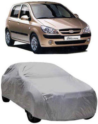AASTER Car Cover For Hyundai Getz (Without Mirror Pockets)(Grey)