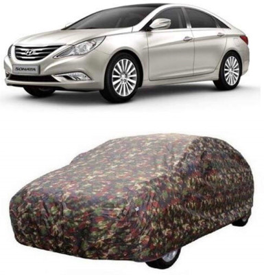 AASTER Car Cover For Hyundai Sonata (Without Mirror Pockets)(Multicolor)