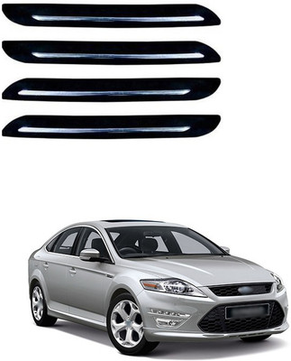 XZRTZ Plastic Car Bumper Guard(Black, Silver, Pack of 4, Ford, Mondeo)