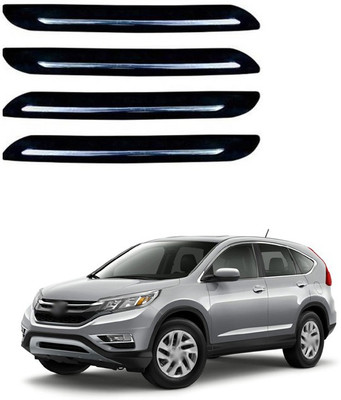 XZRTZ Plastic Car Bumper Guard(Black, Silver, Pack of 4, Honda, Civic)