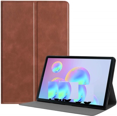realtech Flip Cover for Samsung Galaxy Tab S5E 10.5 inch(Brown, Dual Protection, Pack of: 1)