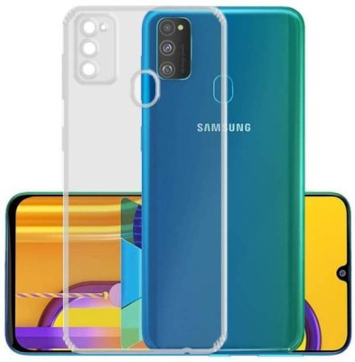 KGL KING Pouch for Samsung Galaxy M30s(Transparent, Camera Bump Protector, Silicon, Pack of: 1)