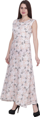 Shyammc Women Maxi Multicolor Full Length Dress