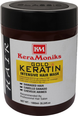 Keramoniks GOLD KERATIN HAIR MASK 1000 ML(1000 ml)