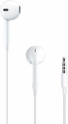 JSD High Bass in-Ear Earphones with Mic Suitable for 3.5 MM Jack Wired Headset(White, In the Ear)