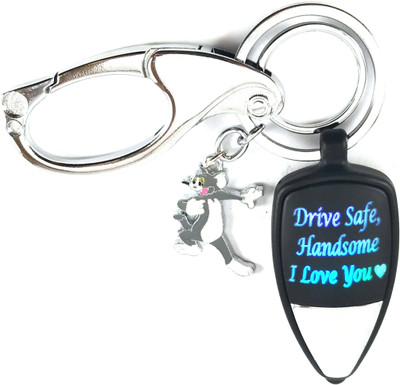 Isk Drive safe Handsome i love multi color with tom Key Chain