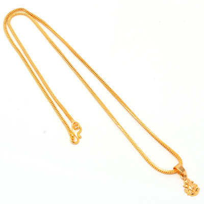 Jewar Mandi 7979 Gold-plated Alloy Pendant