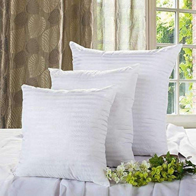 Texlux Microfibre Solid Cushion Pack of 5(White)
