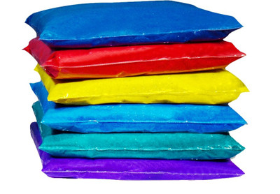 rio agencies Pack of 6 Rangoli Powder(Multicolor)