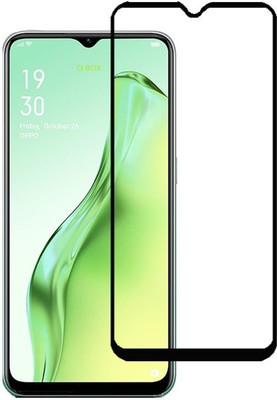 Q Box Edge To Edge Tempered Glass for OPPO A31(Pack of 1)