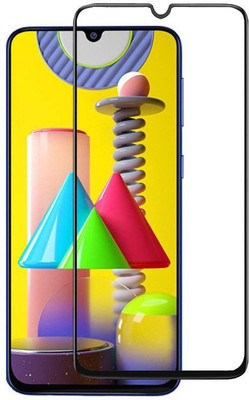 EASYBIZZ Edge To Edge Tempered Glass for Samsung Galaxy M30S, Samsung Galaxy M31, Samsung Galaxy M21, Samsung Galaxy F41(Pack of 1)