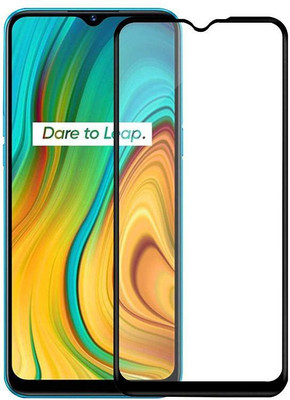 SRT Edge To Edge Tempered Glass for Realme C3(Pack of 1)